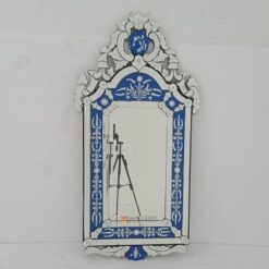 Venetian Mirror Edge Blue Frame MG 080132