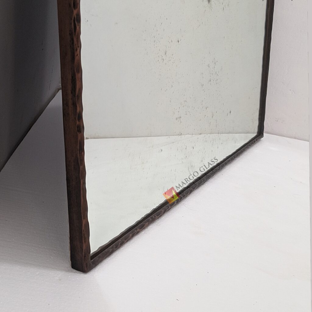 MG 400035 Wall Mirror Antique uk 102 cm x 97 cm Handcrafted Handmade Indonesia – Premium antique mirror antique glass with gold frame handcrafted in Indonesia