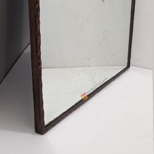 MG 400035 Wall Mirror Antique uk 102 cm x 97 cm Handcrafted Handmade Indonesia – Premium antique mirror antique glass with gold frame handcrafted in Indonesia