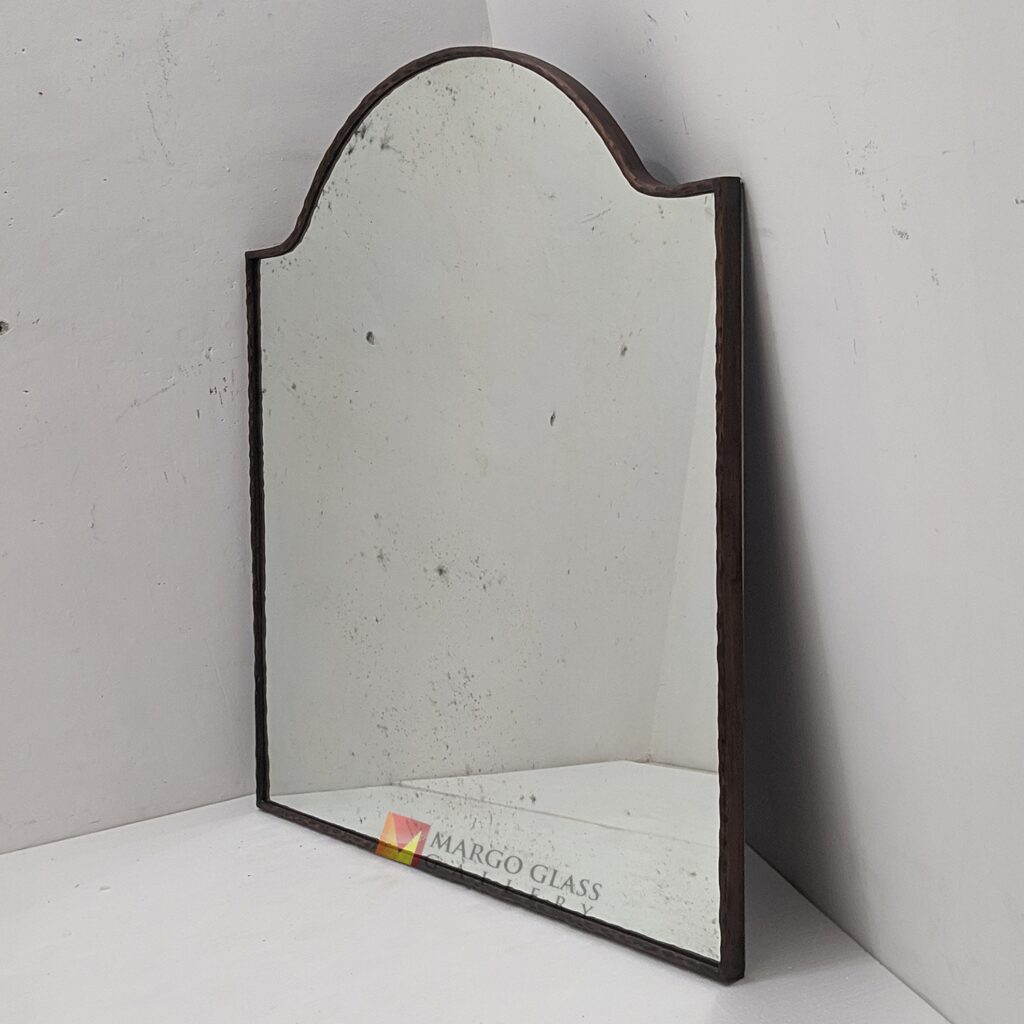 MG 400035 Wall Mirror Antique uk 102 cm x 97 cm Luxury Handmade Indonesia – Elegant antique mirror antique glass with gold frame handcrafted in Indonesia