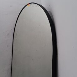 MG 400038 Wall Mirror Tiara All Metal Black frame uk 190 x 80 cm