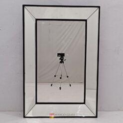 Rectangular Mirror Black Frame MG 400039