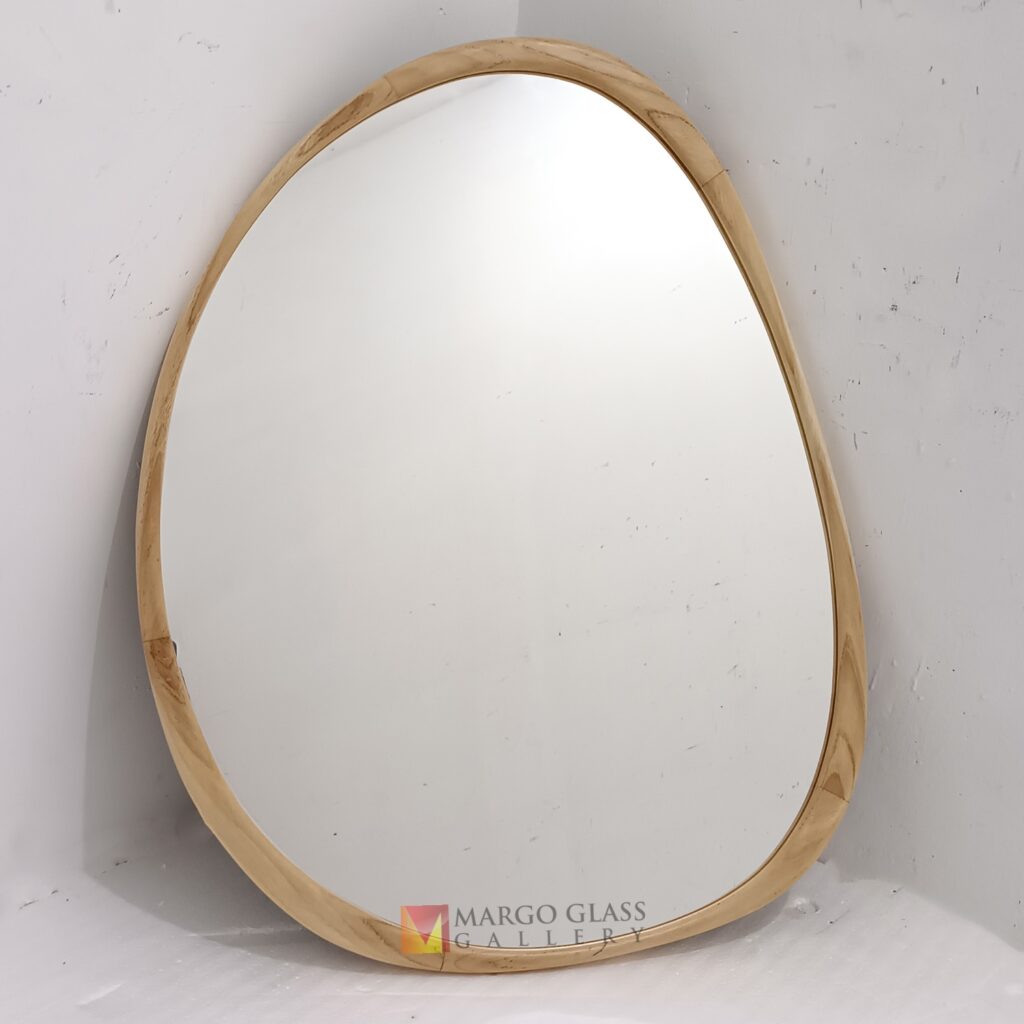 MG 400041 Wall Mirror Frame Kayu 71 x 55 cm OK Handcrafted Handmade Indonesia – Handcrafted decorative mirror mirror premium quality glass with ornate frame handcrafted in Indonesia