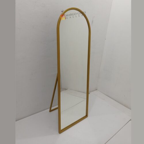 MG 400049 Standing Mirror Lengkung Full Body Frame Golden Cream Uk 163 cm x 57 cm Elegant Handmade Indonesia – Elegant decorative mirror mirror premium quality glass with ornate frame handcrafted in Indonesia