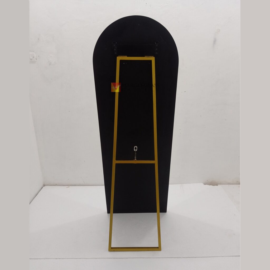 MG 400049 Standing Mirror Lengkung Full Body Frame Golden Cream Uk 163 cm x 57 cm Luxury Handmade Indonesia – Luxury decorative mirror mirror premium quality glass with ornate frame handcrafted in Indonesia