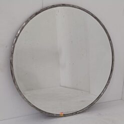 Beaded Wall Mirror Frame Grey MG 400063
