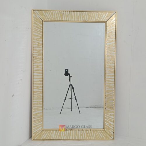 Zebra Mirror Rectangle Eglomise MG 018119
