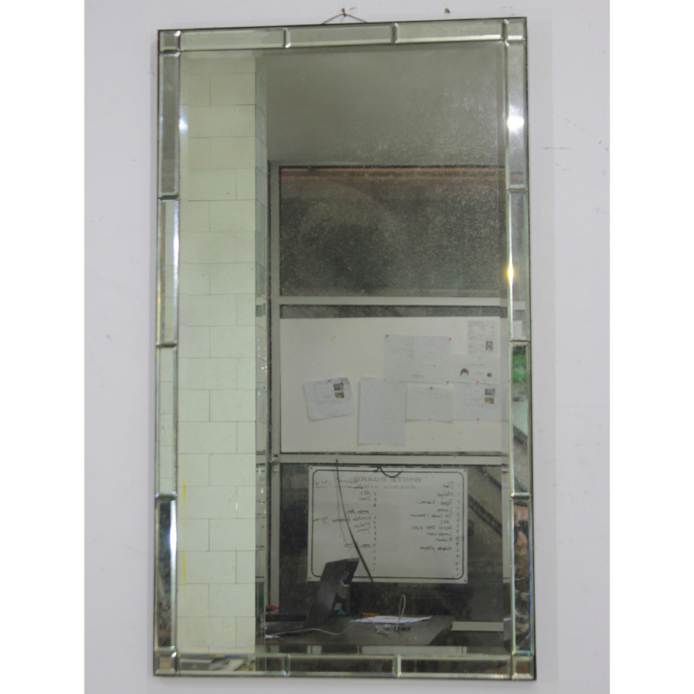 French beveled glass leaner mirror MG 014372