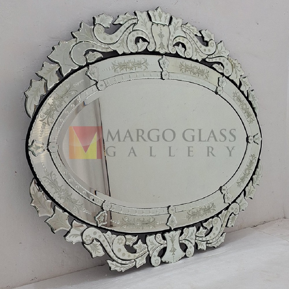 Venetian Wall Mirror Oval MG 080116