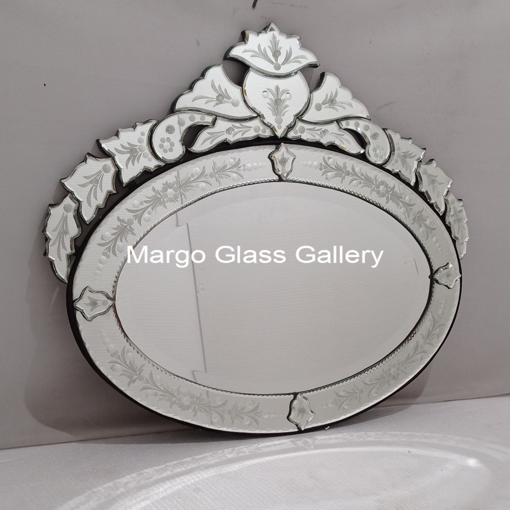 Venetian Mirror Oval Deco MG 080088