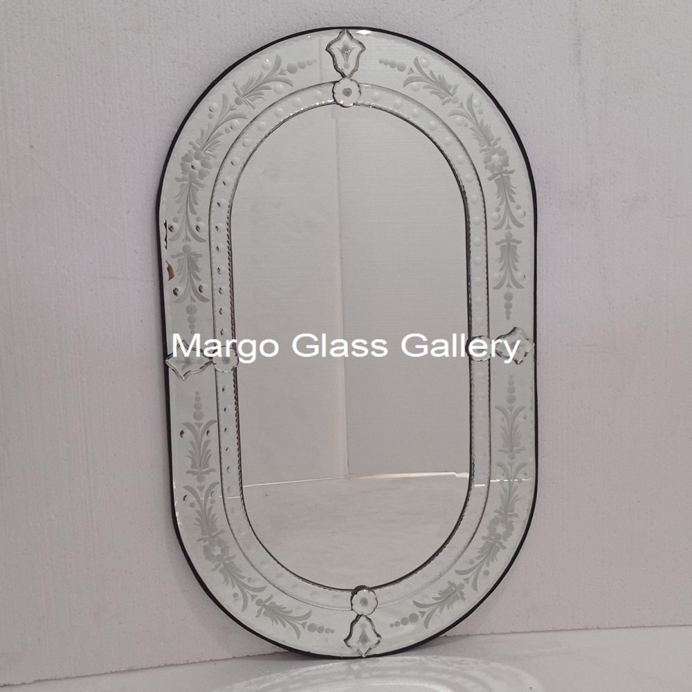 Venetian Mirror Oval Kapsul MG 080093