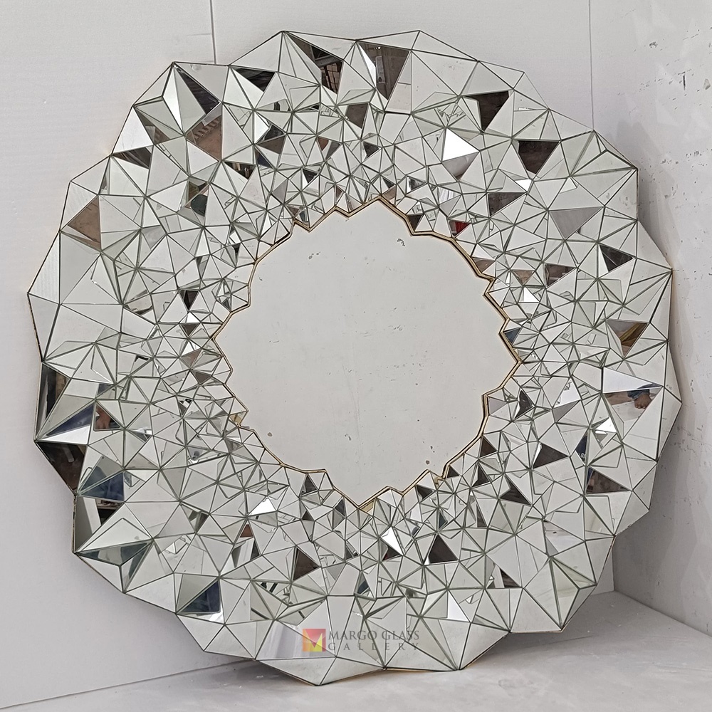 3D Mirror Silver