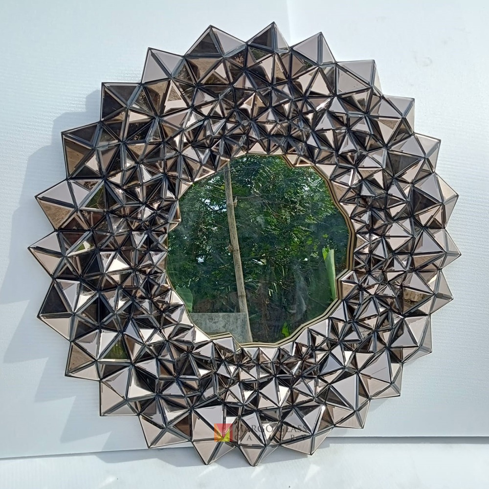 Modern Mirror Brown