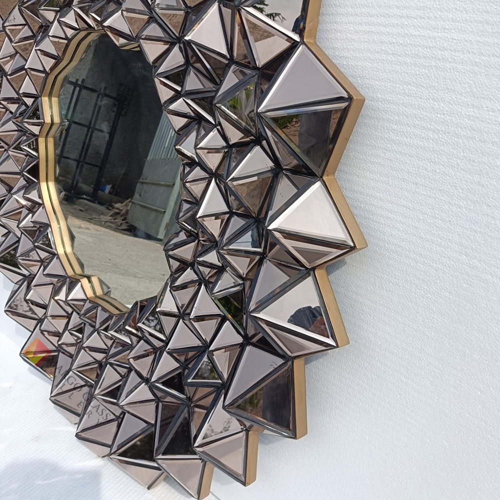 Modern Mirror Brown