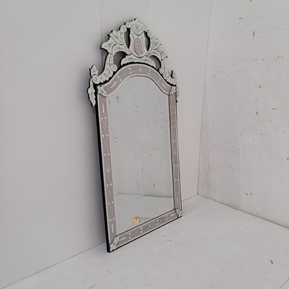 Pink Venetian Mirror