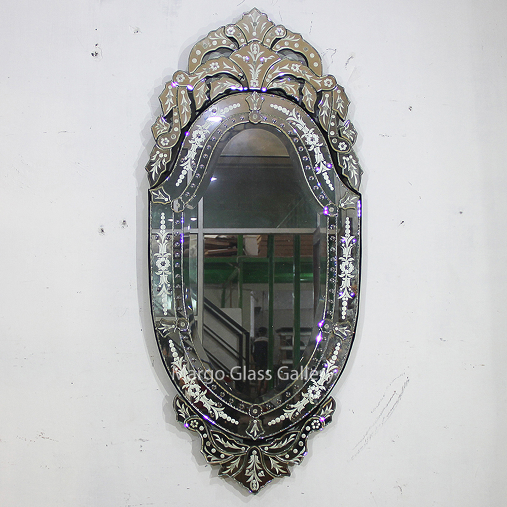 Venetian Mirror Oval Andrea MG 080036