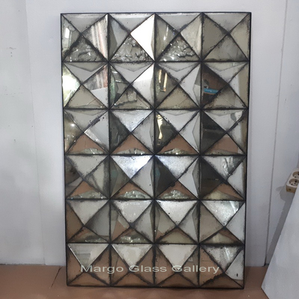 Antique Mirror Diamond MG 014380 Rectangle