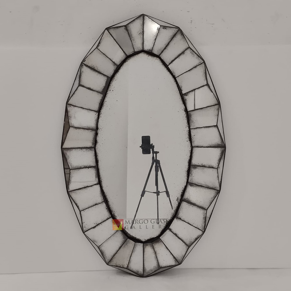Oval Deco Antique Mirror MG 014545