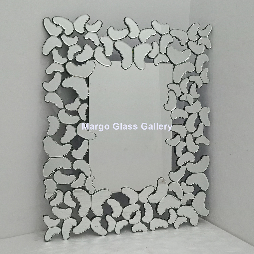 Rectangular Modern Butterfly Mirror MG 004783