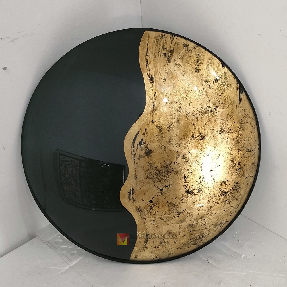 Round Mirror Convex Eglomise MG 018115