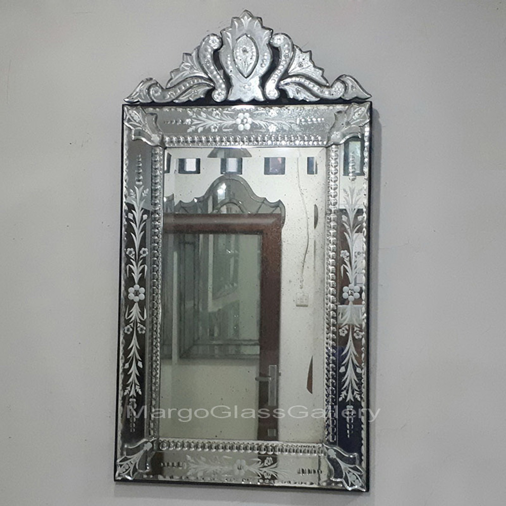 Antiqued Mirror Rectangle Calvino MG 014327