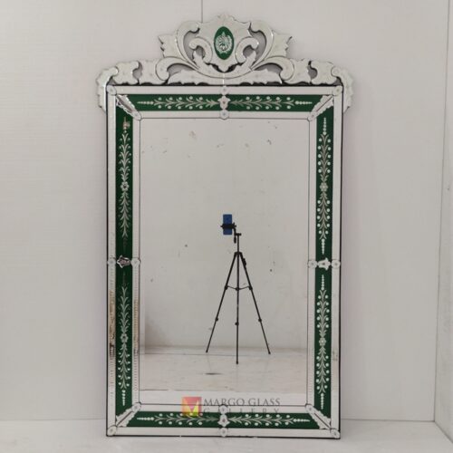 Venetian Mirror Frame Green MG 080138