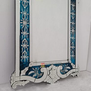  Blue Venetian Mirror Luxury MG 080147 - Image 2