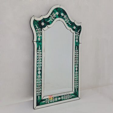Luxury Venetian Mirror Green MG 080149 - Image 3
