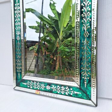 Luxury Venetian Mirror Green MG 080149 - Image 10