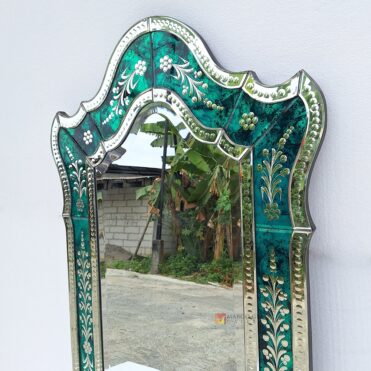 Luxury Venetian Mirror Green MG 080149 - Image 8