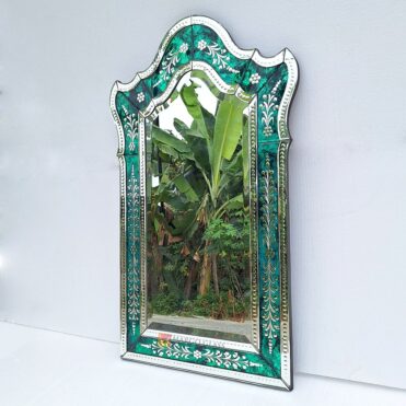 Luxury Venetian Mirror Green MG 080149 - Image 6