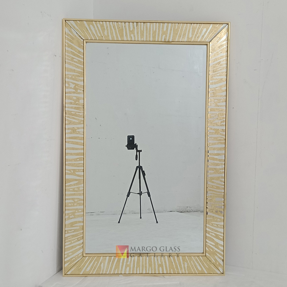 Zebra Mirror Rectangle Eglomise MG 018119