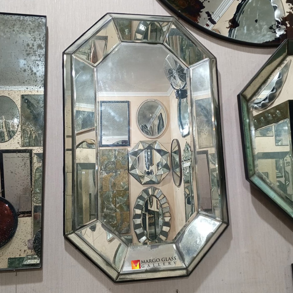 Antique Mirror As A Metaphor For Human Relationships