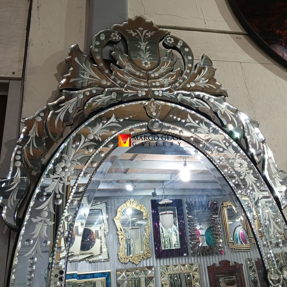 Oval Venetian Mirror
