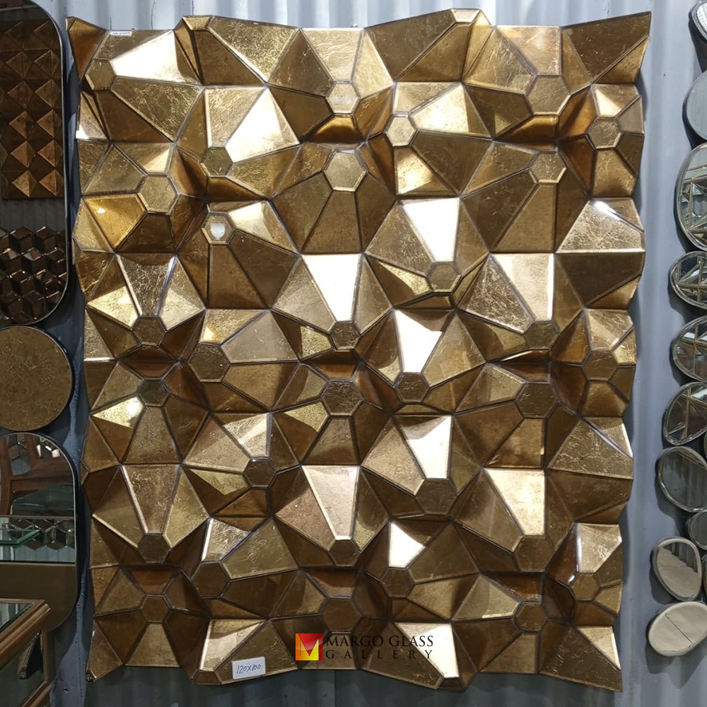 Shimmering Heritage, Eglomise Mirror and Indonesian Cultural Aesthetics