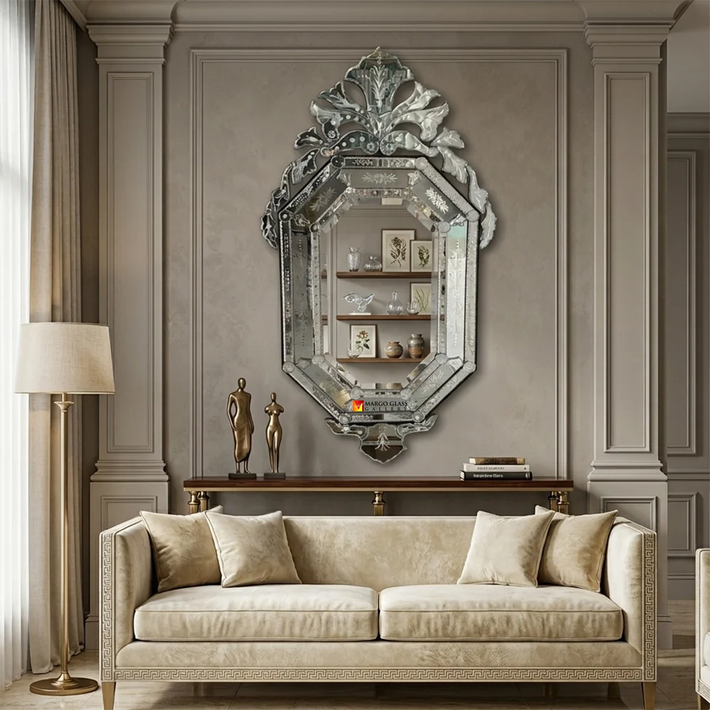 Decorative Venetian Mirror Octagon MG 080043