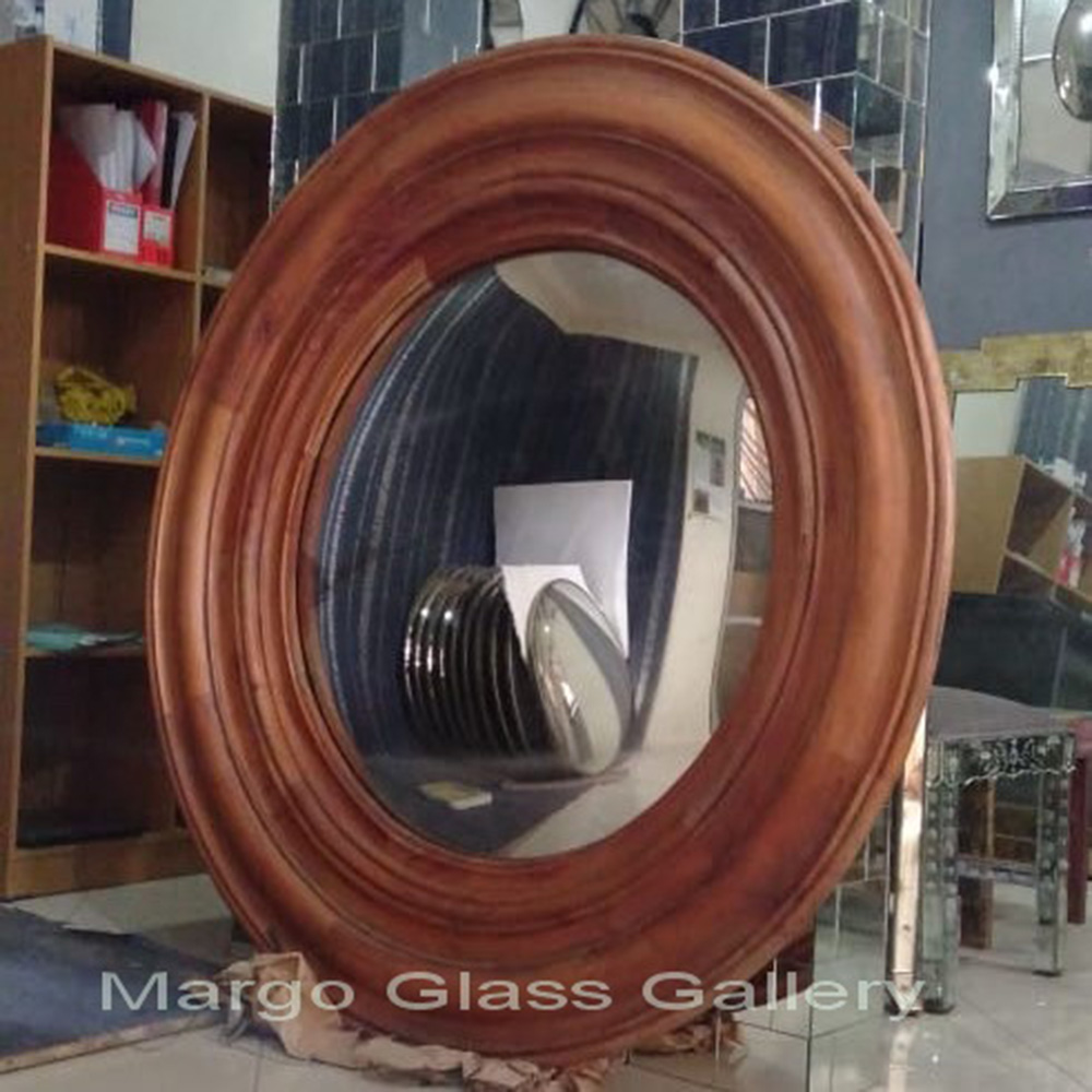 Large Antique Convex Mirror Nacco MG 050014
