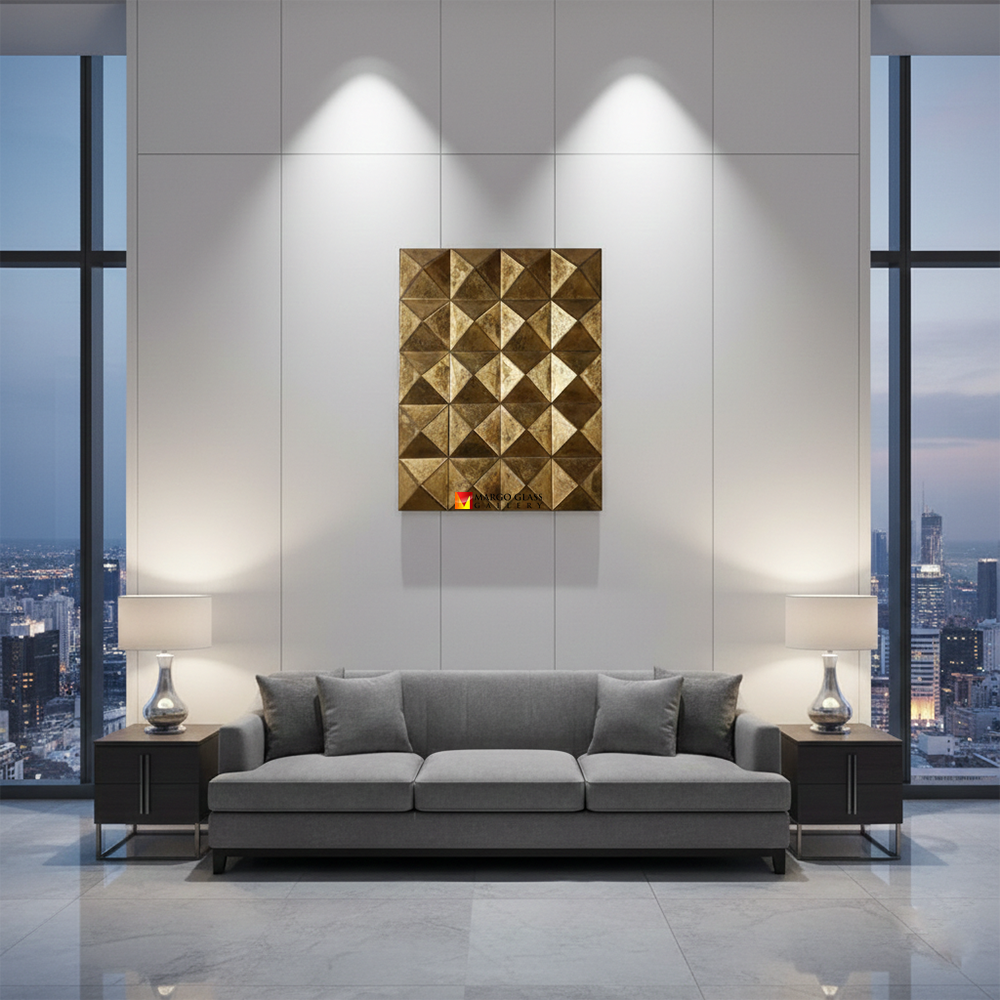 3D Diamond Eglomise Wall Decor MG 018106