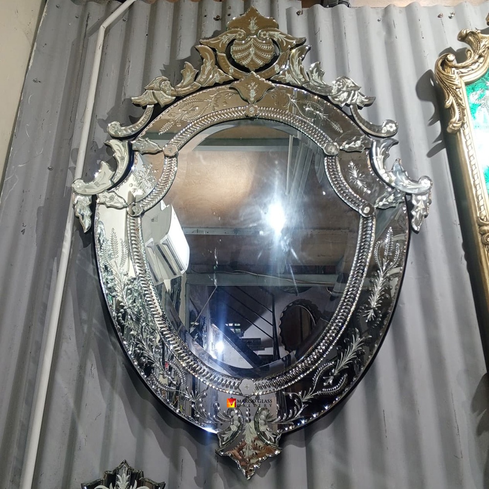 Venetian Mirror Vedette Oval MG 001130