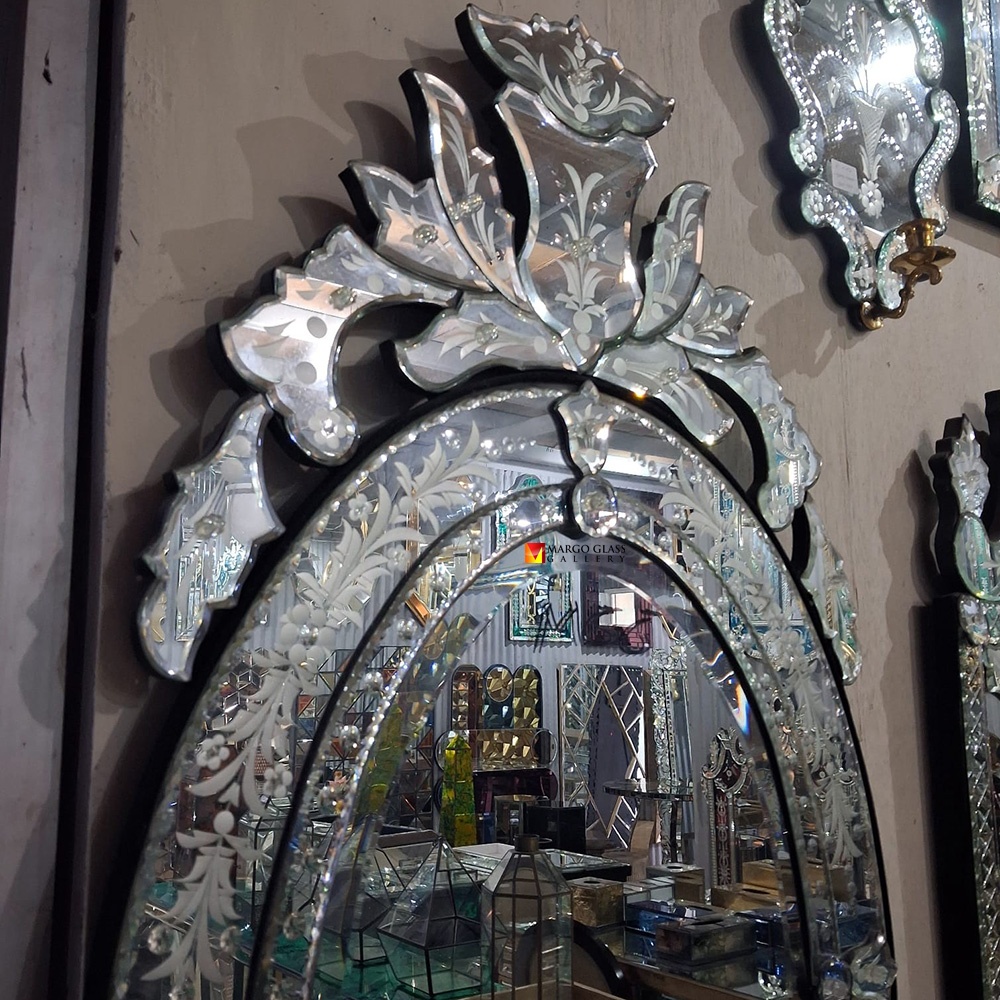 Oval Venetian Mirror