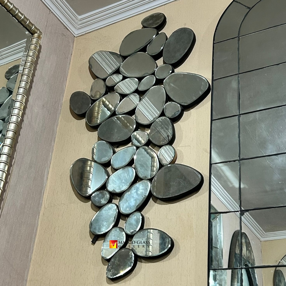 Can a Contemporary Antique Mirror Create a True Tropical Bali Ambiance? Contemporary Antique Mirror Bubble MG 014159