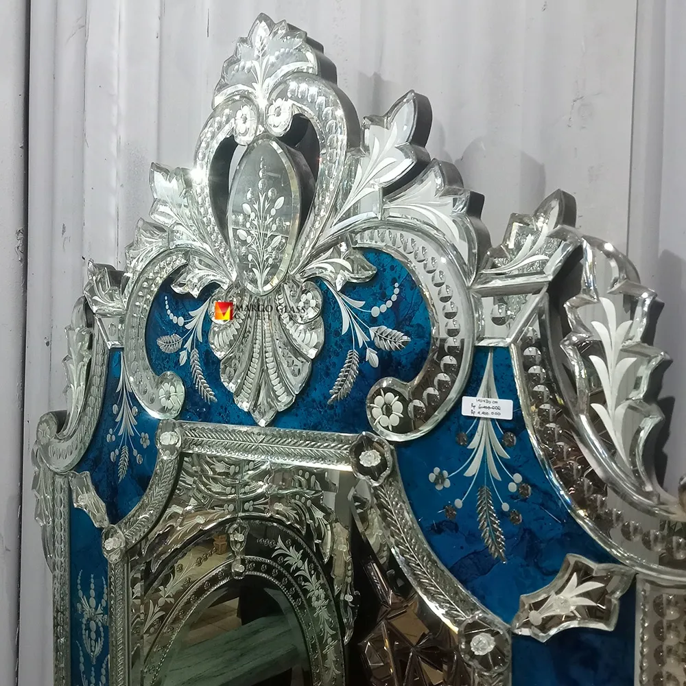 Blue Venetian Mirror Luxury MG 080147