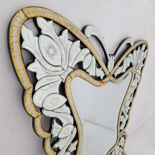 Venetian Mirror Butterfly Falova List Gold MG 080151