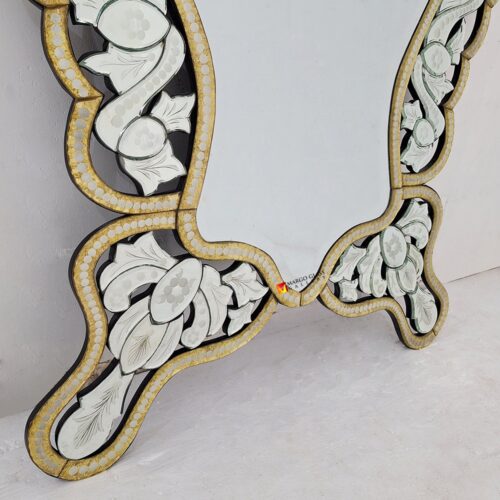 Venetian Mirror Butterfly Falova List Gold MG 080151
