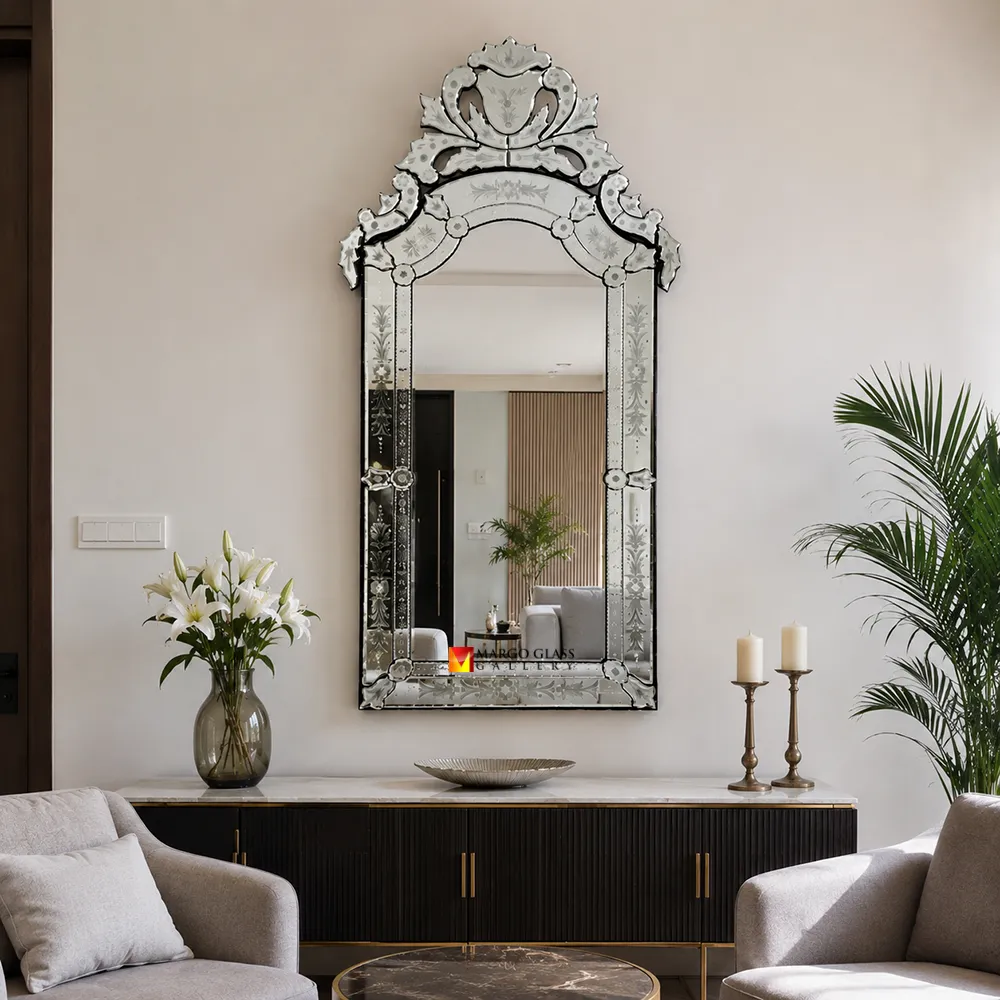 Wisteria Venetian Mirror, 3 Reasons to Discover the Allure of Old Money Style Venetian Mirror MG 001006