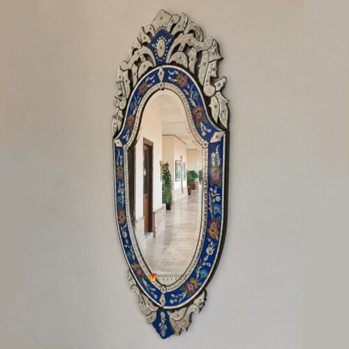 Venetian Mirror Blue Todaro MG 080158
