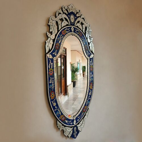 Venetian Mirror Blue Todaro MG 080158