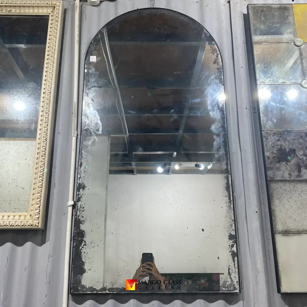 Salient Arched Antique Mirror, 4 Bold Reasons It Belongs in Tropical Brutalism