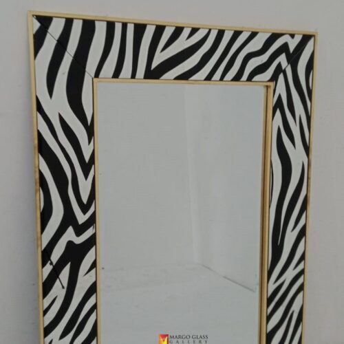 Rectangle Black Mirror Contemporer MG 013113