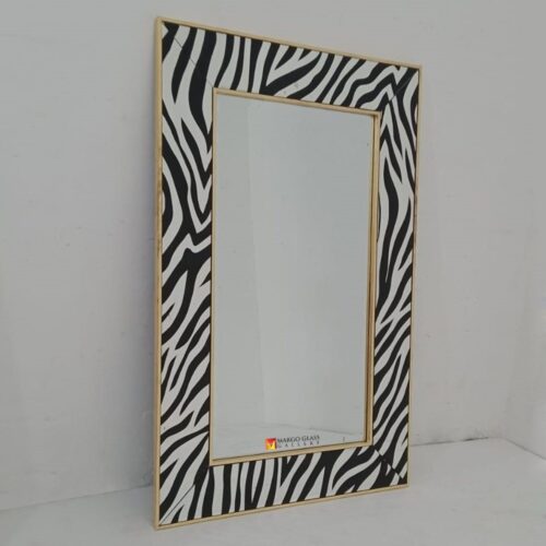 Rectangle Black Mirror Contemporer MG 013113